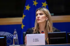 One of the European Parliament’s vice presidents, Greek socialist Eva Kaili, was amongst those charged.