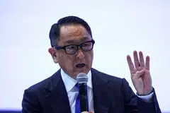 Glass Lewis makes the recommendation against Toyota's chairman Akio Toyoda (above) at a time when board independence has been under greater scrutiny from investors.