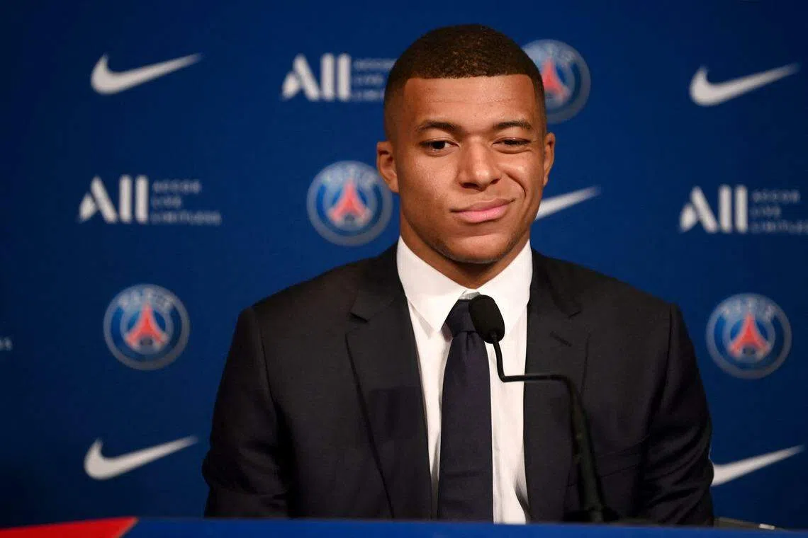 French forward Kylian Mbappe , who arrived in Paris from Monaco in 2017, had extended his contract in 2022 until 2024 but last summer declined to activate a clause allowing him to stay another year at PSG.
