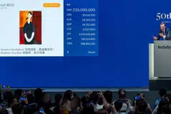 The auction did include a different Modigliani painting, 'Paulette Jourdain', which Sotheby’s had sold for US$42.8 million in 2015.