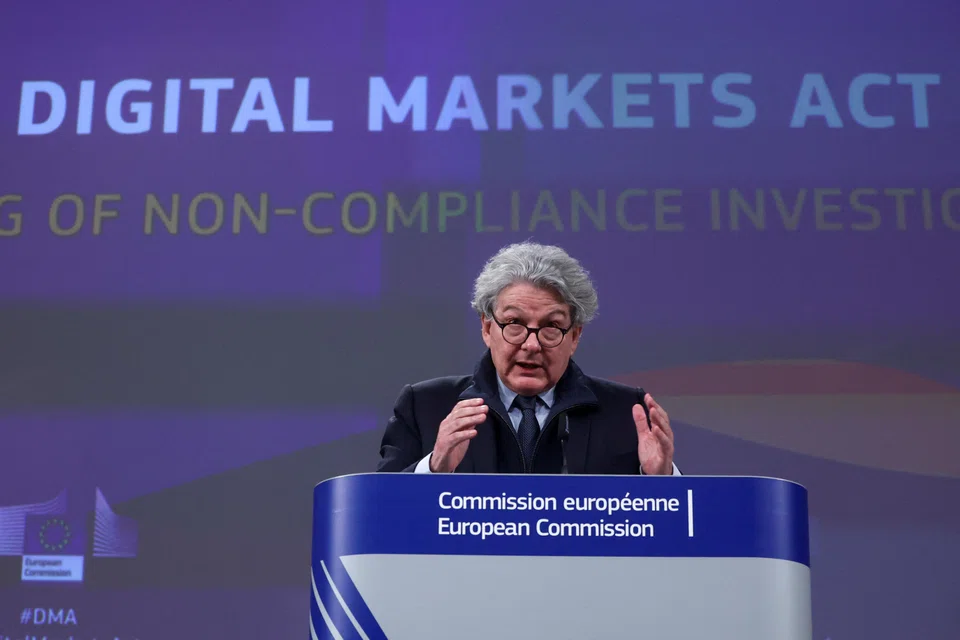 EU industry chief Thierry Breton emphasises that investigations should not come as a surprise, stressing the imperative of adhering to the law and avoiding complacency.