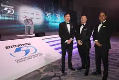 From left: Sean Chua, managing director of PS Energy Group; Calvin Poon, director of Unigold International; and Karan Narula, managing director of Mercantile Pacific Asia.