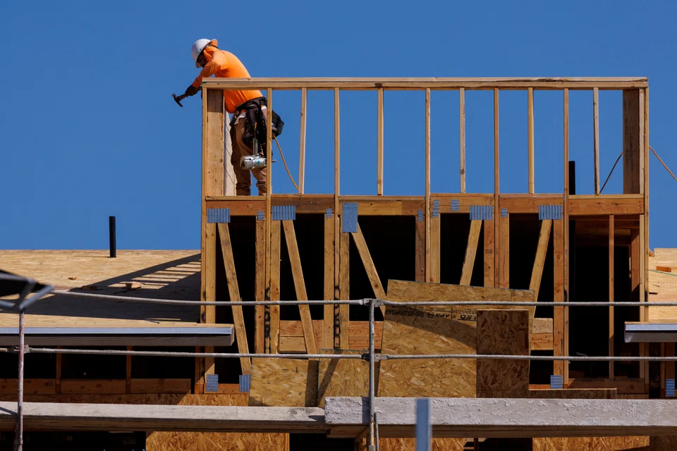 The Commerce Department says that construction spending dropped 0.3 per cent after an unrevised 0.2 per cent decline in January.