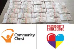 ComChest and the President's Challenge have since filed police reports and suspicious transaction reports. 