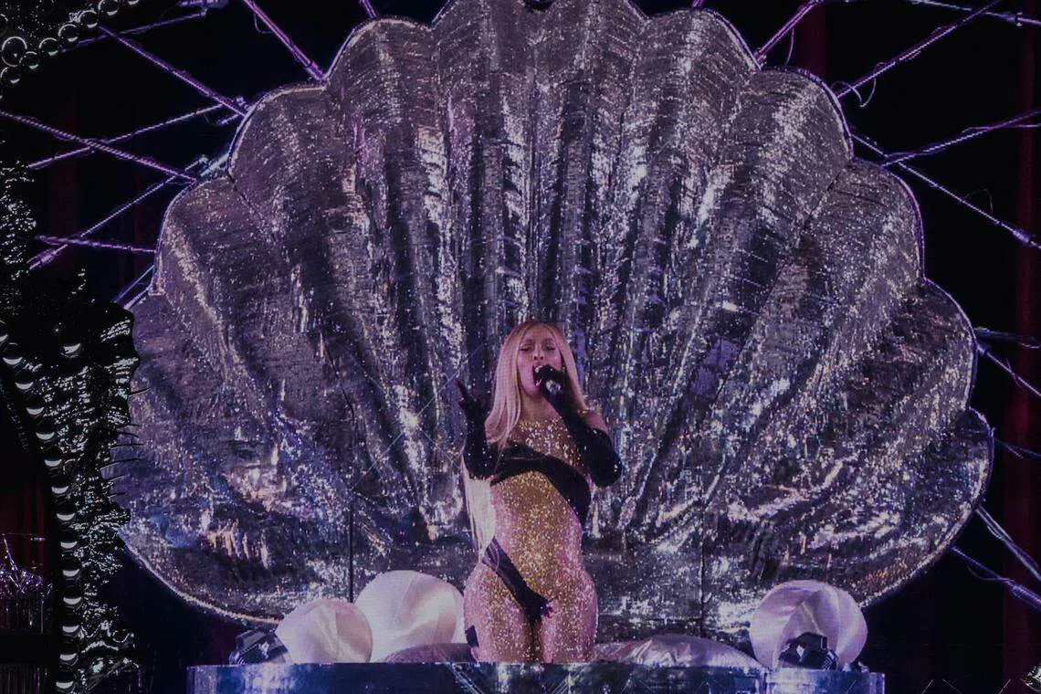 Beyonce’s global run earns US$579 million.