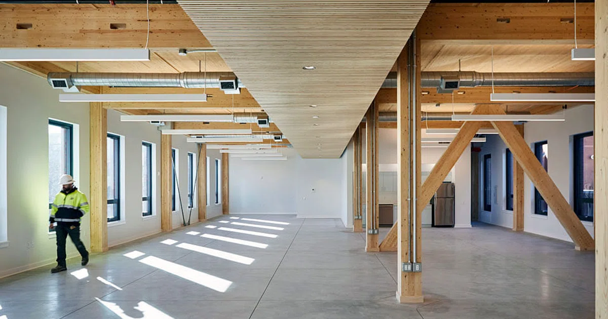 More are warming to high-rise timber buildings - The Business Times
