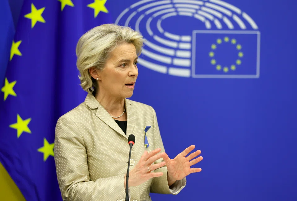 Russia “is today the most direct threat to the world order with the barbaric war against Ukraine, and its worrying pact with China,” von der Leyen said during her visit to Japan.