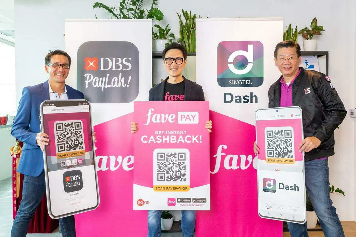 DBS, Singtel partner Fave on digital payments, cashback