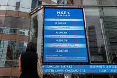 Asian markets mostly fell on Wednesday, with Tokyo, Hong Kong, Shanghai, Singapore, Wellington, Taipei and Manila all down.