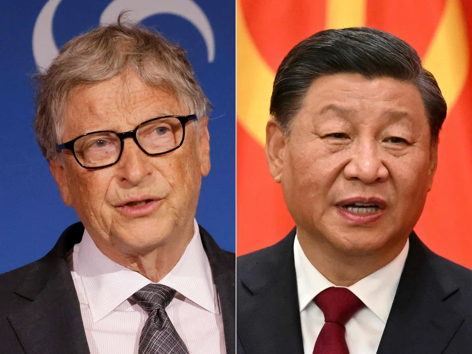 Xi told the Microsoft co-founder and philanthropist that he was very happy to see him after three years and described Gates as the first American friend he had met this year.