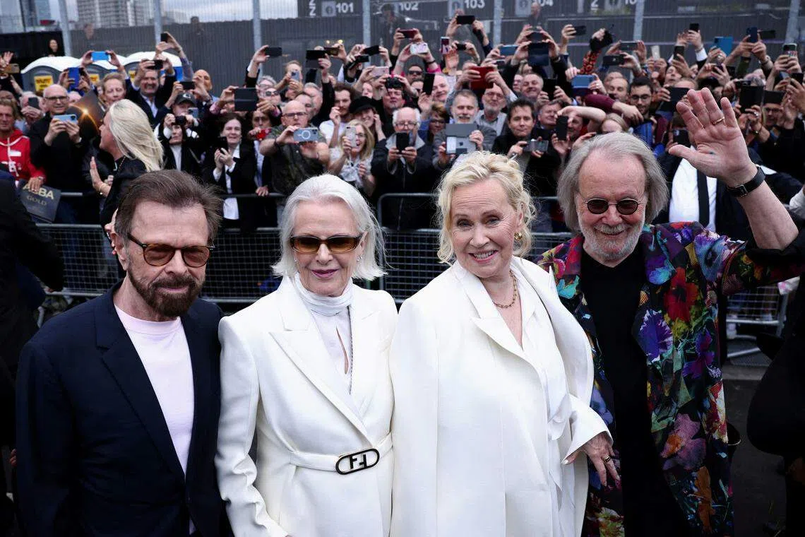 ABBA Voyage recreates Bjorn Ulvaeus, Benny Andersson, Agnetha Faltskog and Anni-Frid Lyngstad as high-tech, digital versions of themselves from their 1970s heyday, thanks to motion-capture technology.