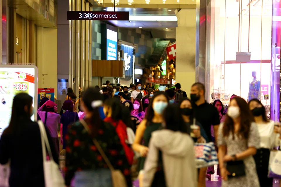 Online shopping could plateau in the months ahead as Singapore's borders reopen and measures ease, allowing more shoppers to return to physical stores.
