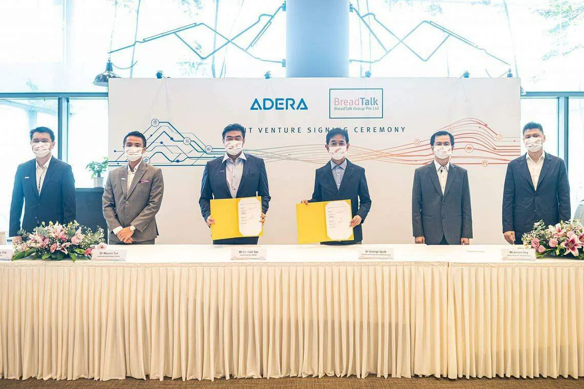 BreadTalk, Adera to create fintech and digital solutions for SMEs