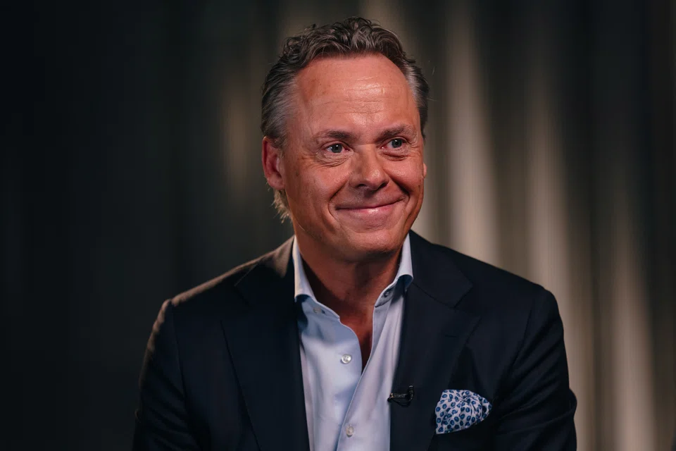 UBS chief executive Ralph Hamers says the bank's growth strategy focuses on two key regions, the US and Asia.