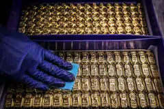 Bullion fell about 1 per cent last week after Fed officials said they need more inflation data in hand before any rate cut judgment could be made, and that the baseline for cuts to start was in the third quarter.