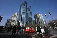 The Central Business District in Beijing last month. President Xi Jinping urged tighter monitoring to prevent the spread of graft to new sectors, and for officials to handle what he called “hidden corruption” quickly, 
