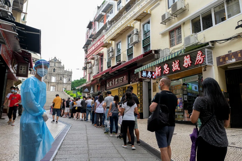 Macau will determine whether it will impose broad movement restrictions on residents after it completes its second round of testing, with authorities previously announcing they expect to release those results by Saturday (Jun 25) morning. 