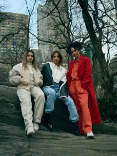 Left to right: TikTok creators Kaity Dennis, Riri Bichri and Celeste Polanco say the Carter Agency never paid them for deals they completed while working with the agency.