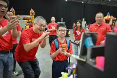 About 5,000 participants attended the fairy-tale themed event, which featured almost 60 food and games stalls.