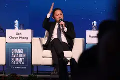 Singapore Airlines CEO Goh Choon Phong recounted how the airline group's operating numbers plunged when the pandemic began.