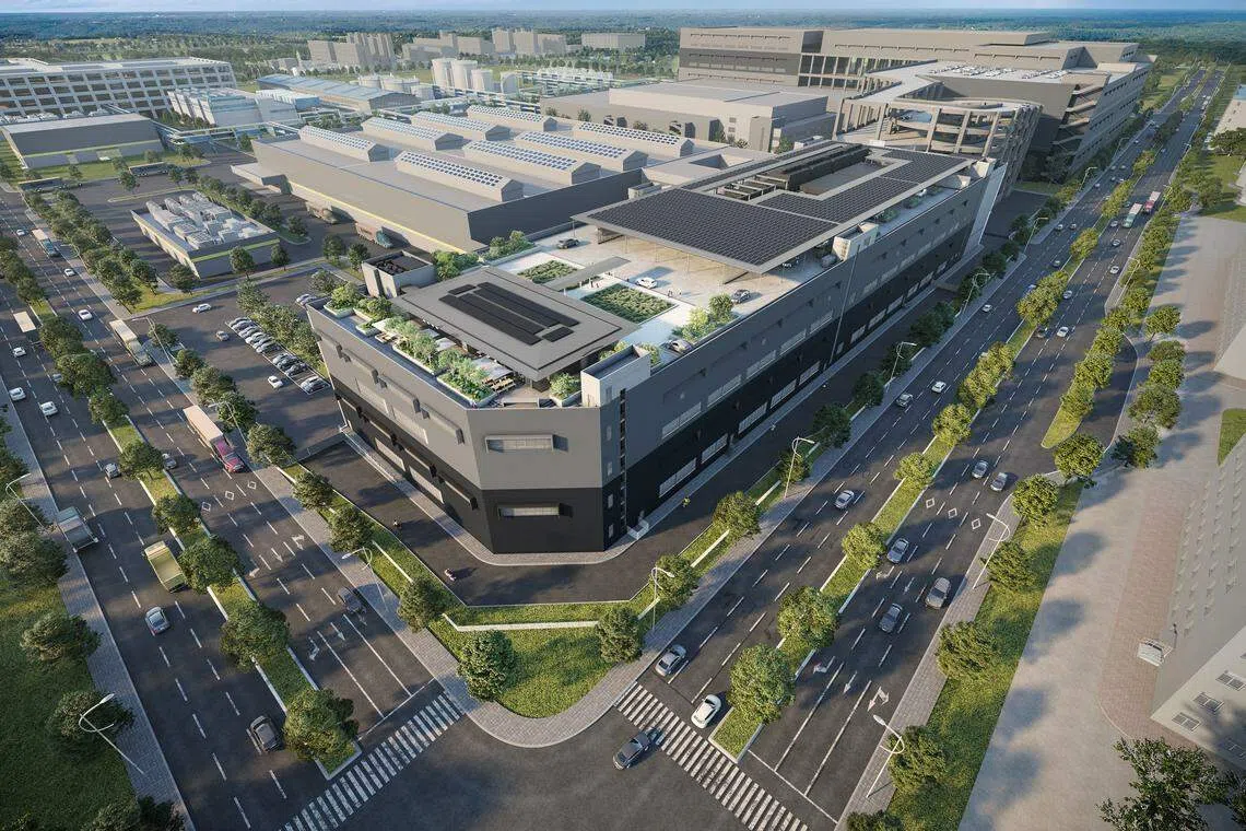 Dyson's new battery plant in Tuas - the size of 53 basketball courts - is the company's "most significant investment in advanced manufacturing" in its history, it says.