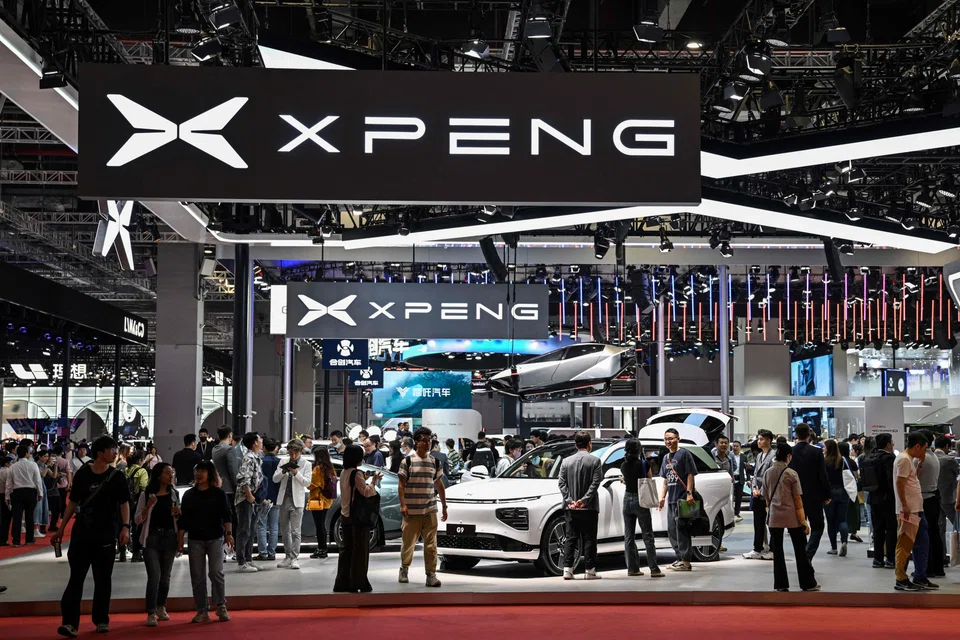 Li Auto's rivals, such as Xpeng Inc (above), BYD and Nio Inc, all reported increased sales in July; Tesla Inc's deliveries, on the other hand, slid 31 per cent from June.  