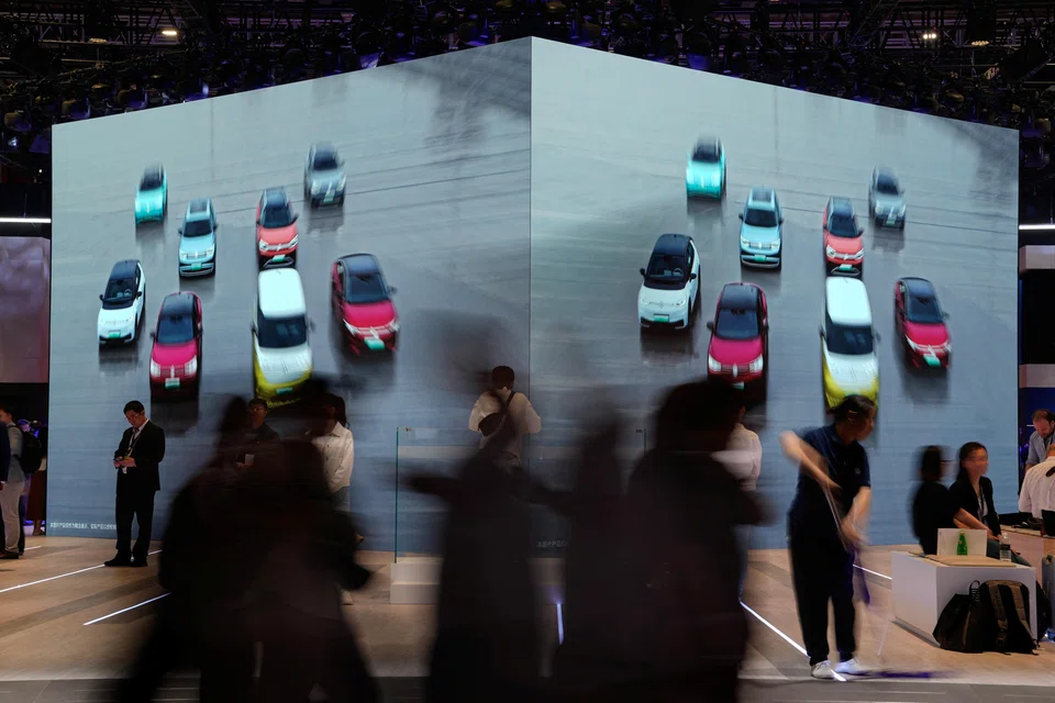 Volkswagen said at the Auto Shanghai show it would introduce 10 more electric vehicle (EV) models by 2026 and cut the time to develop new models by almost 40 per cent to keep pace with faster-moving Chinese rivals.  