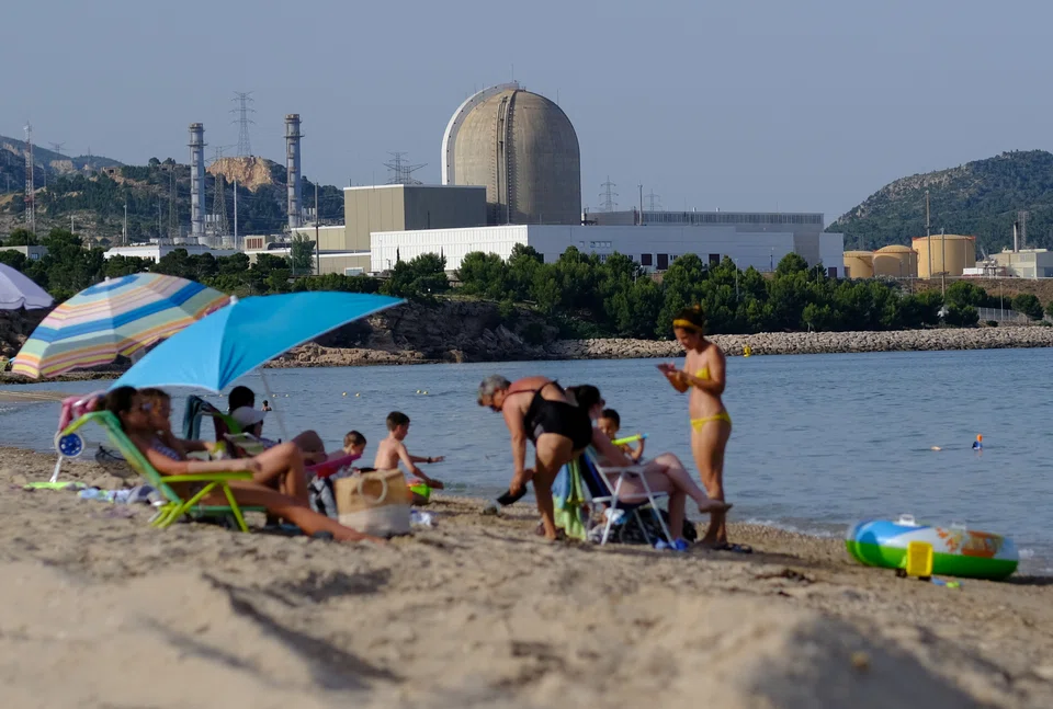 Issues with Europe's nuclear plants, with some unable to run at full capacity in blistering heat due to higher river temperatures and low water levels impacting their cooling ability.