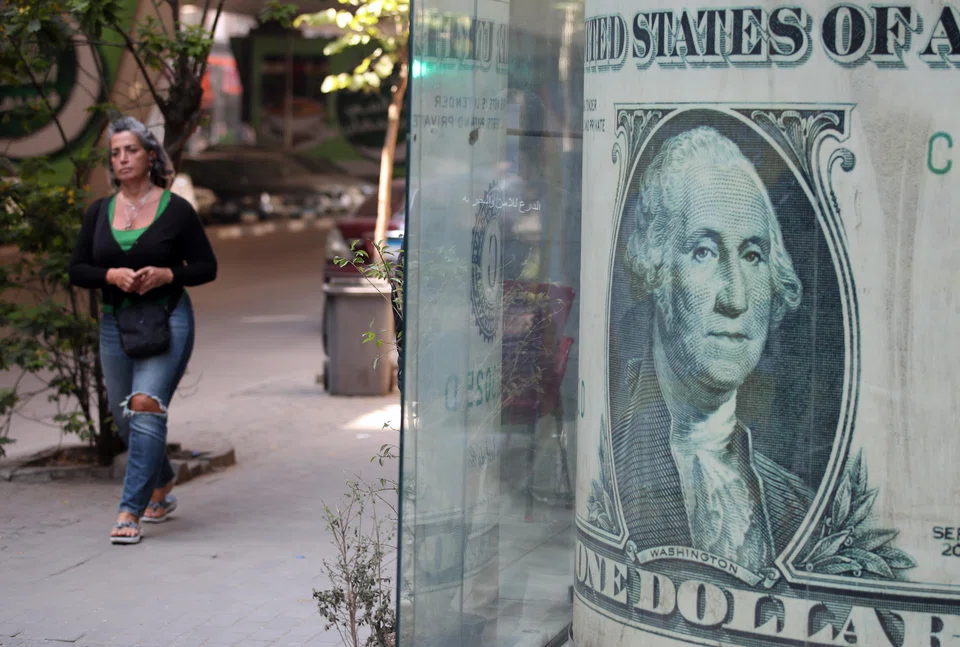 The dollar index is on pace to post a weekly gain of 0.7 per cent, the largest since mid-January.