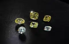 The EU proposal says the ban applied to Russia's non-industrial natural and synthetic diamonds and diamond jewellery from January 2024. 