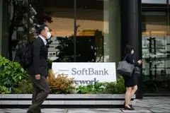 SoftBank invested in seven startups through funding rounds totalling about US$550 million so far in the June quarter. 