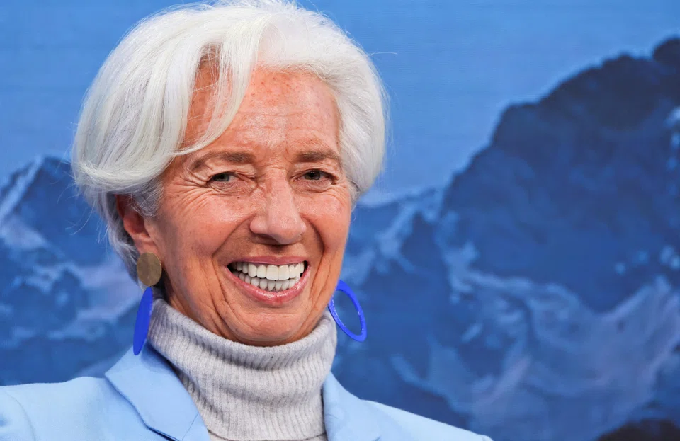 ECB president Christine Lagarde said it was "premature to discuss rate cuts", but noted that the risks to economic growth remain "tilted to the downside".