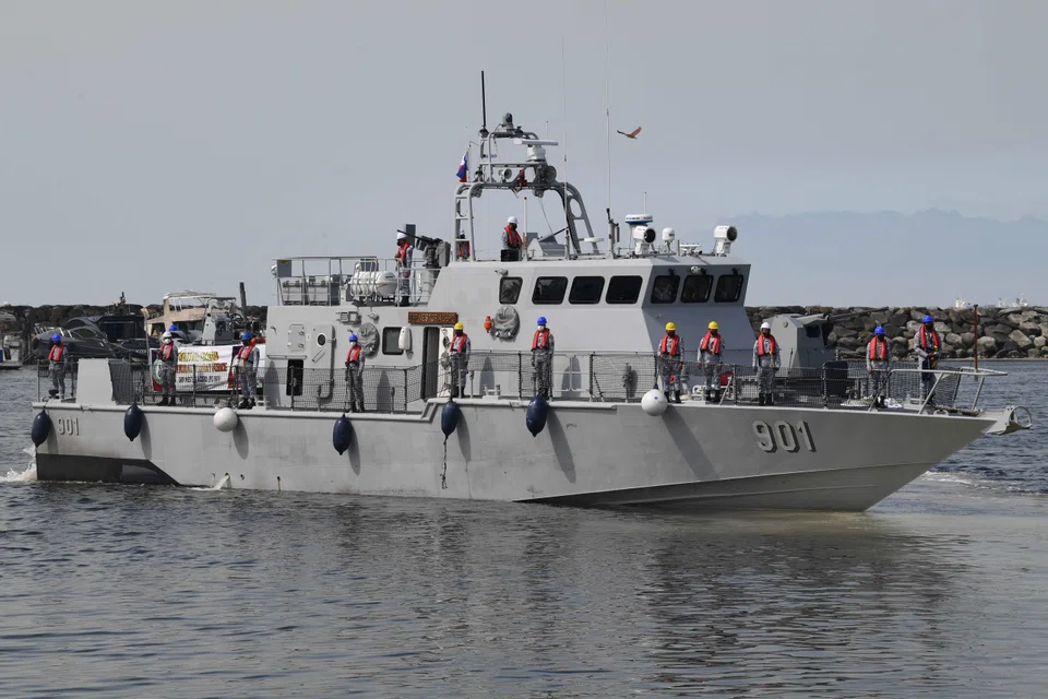 The Philippines will strengthen its military presence in the South China Sea after a report this week that China built four uninhabited features in the disputed Spratly islands.