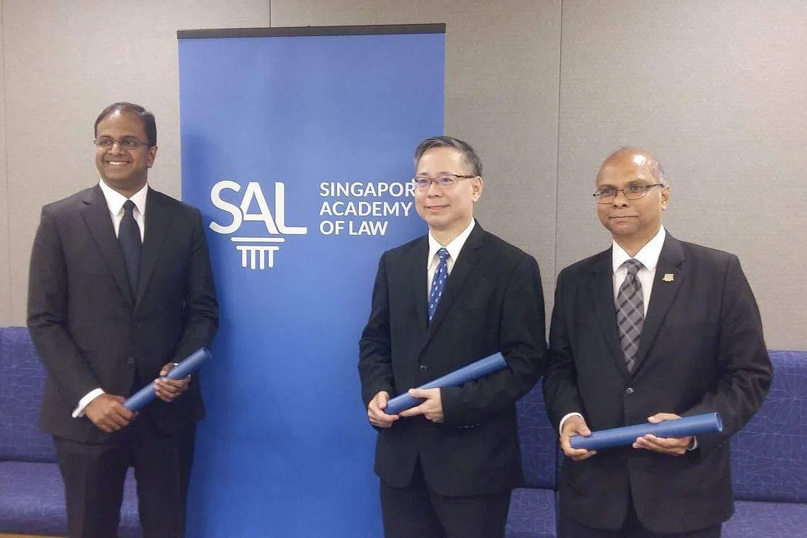President of The Law Society of Singapore, 3 others named senior counsel
