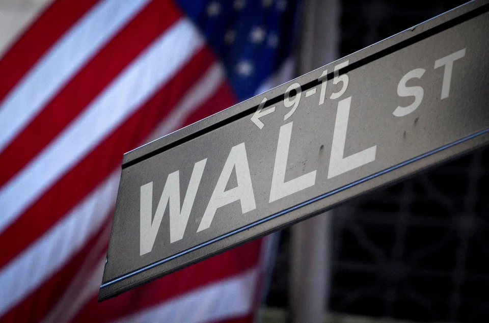 The Dow Jones Industrial Average fell 36.97 points, or 0.11 per cent, to 34,463.69 on Monday. 