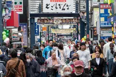 Japan’s economy grew an annualised 2.7 per cent in the first quarter and analysts expect it to continue expanding, as a post-pandemic pickup in domestic spending offset headwinds to exports from slowing global growth.