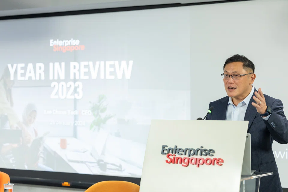 Enterprise Singapore chief executive Lee Chuan Teck says the statutory board hopes revenue generated from its projects will reach pre-pandemic levels soon.