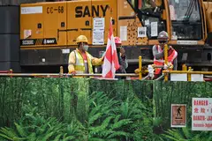 The bulk of the increase in first-quarter non-resident employment stemmed from work permit holders in construction, according to the Ministry of Manpower.