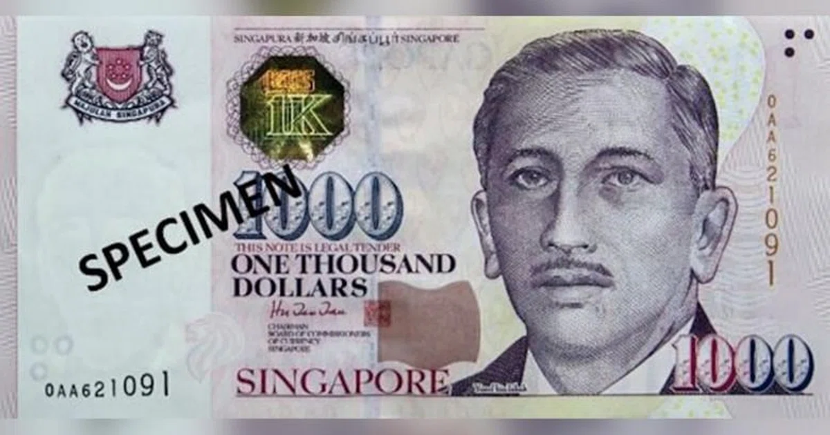 Singapore will stop issuing S$1,000 notes next year to curb money ...
