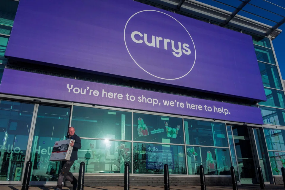 Currys shares, which slumped to a session low after the update, were down 6 per cent at 55.4 pence.