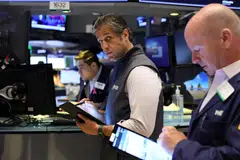 The Dow Jones Industrial Average has risen 1.91 points, or 0.01 per cent, at the open to 33,854.57. 