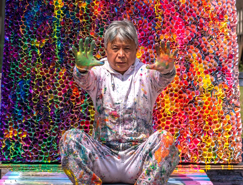 Zhuang's art transcends mere aesthetics, revealing layers of intricate detail and storytelling that burst forth from the canvas.