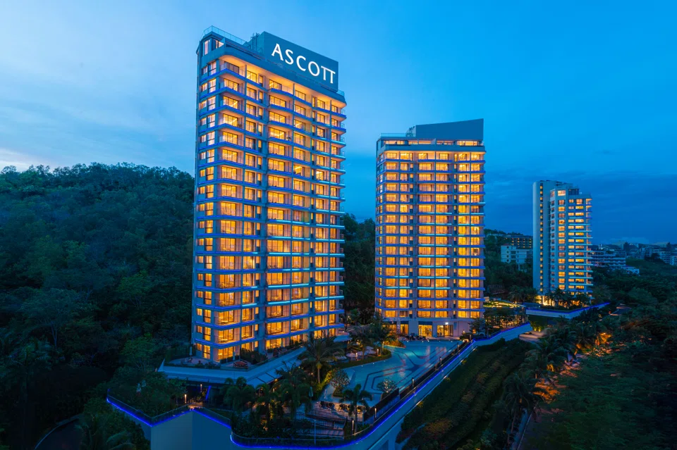 The 186-unit Ascott Dadonghai Bay Sanya is the first Ascott property in a resort destination. 