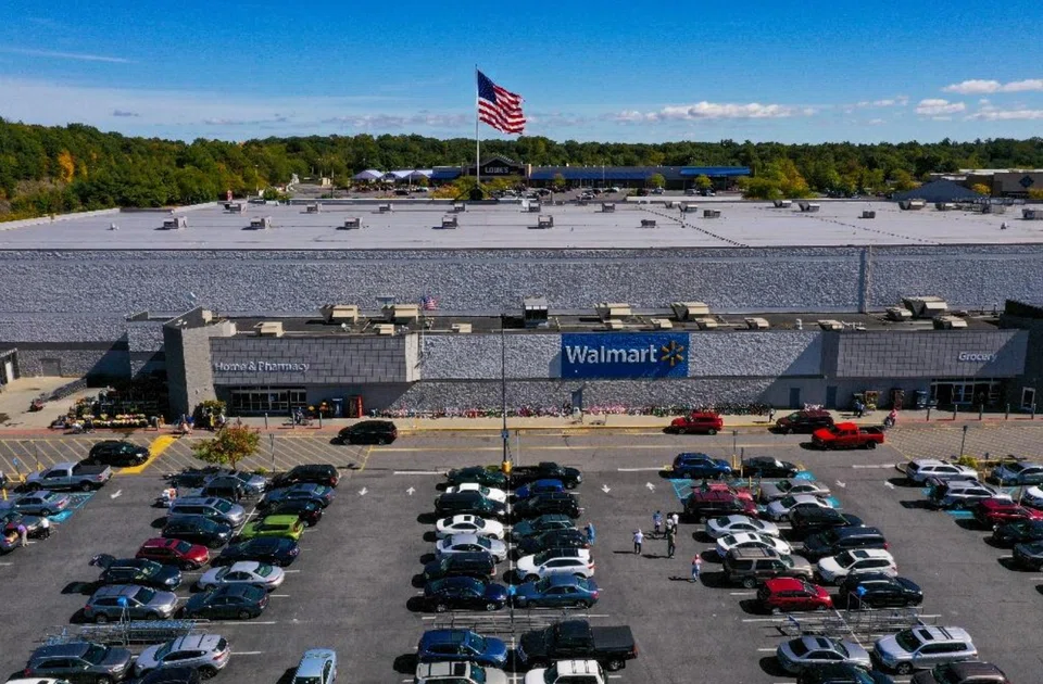 Walmart at Hudson Valley Plaza, New York, part of the Reit's portfolio. The Reit's net property income increases 1.7 per cent to US$24.8 million for the half year.