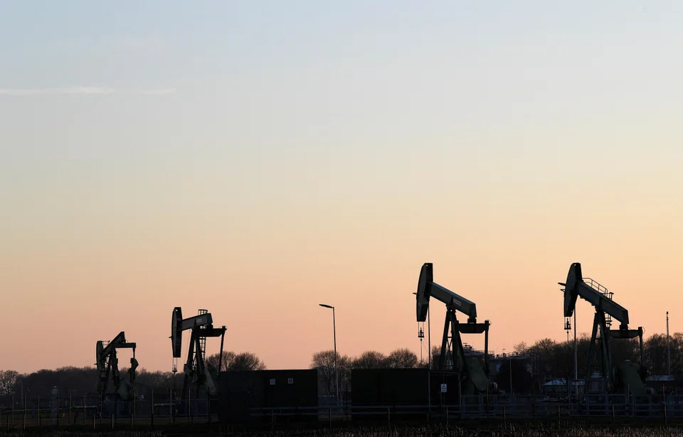 Brent December futures fell about 1.3 per cent to settle at US$93.10 per barrel on Thursday.