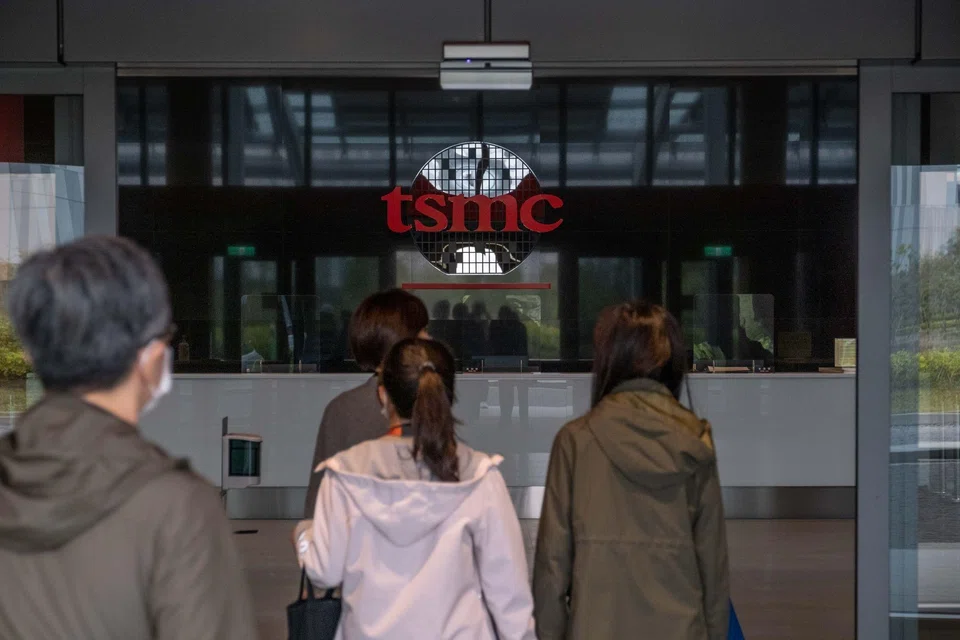 TSMC’s business has been boosted by a global chip shortage that was sparked by pandemic-fuelled sales of smartphones and laptops. 
