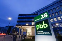 Deutsche Pfandbriefbank, the specialised lender at the center of contagion worries, continues its decline as analysts at Barclays argue the German bank has set aside relatively small provisions.