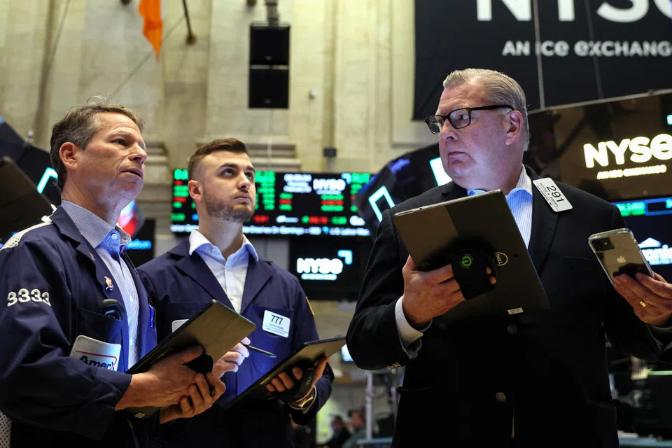 The Dow Jones Industrial Average falls 6.88 points, or 0.02 per cent, at the open to 38,989.51.