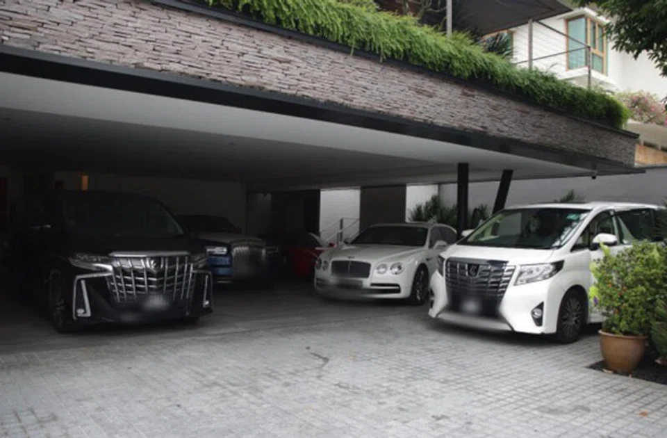 The police seized cash and luxury items, and issued prohibition of disposal orders against properties and cars after the islandwide raid.