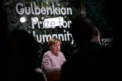 Germany's former chancellor Angela Merkel was In Lisbon, Portugal, to serve as president of the jury of the Gulbenkian Prize for Humanity. She says her move to engage Russia as a supplier for Germany's gas was a correct decision at that time.
